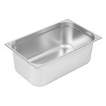 Vogue Heavy Duty Stainless Steel 1/1 Gastronorm Tray 200mm