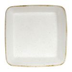 Churchill Stonecast Hints Square Baking Dishes Barley White 250mm (Pack of 6)