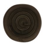 Churchill Stonecast Patina Round Trace Plates Iron Black 210mm (Pack of 12)