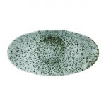 Churchill Mineral Oval Chef Plates Green 173 x 347mm (Pack of 6)