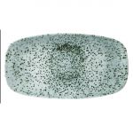 Churchill Mineral Oblong Chef Plates Green 189 x 355mm (Pack of 6)