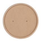 Fiesta Compostable Paper Soup Container Lids 98mm (Pack of 500)