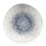Churchill Studio Prints Mineral Blue Centre Organic Round Bowls 253mm 1.1Ltr (Pack of 12)