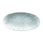 Churchill Studio Prints Stone Chefs Plates Aquamarine 299 x 150mm (Pack of 12)
