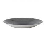 Churchill Stonecast Aqueous Deep Coupe Plates Grey 239mm (Pack of 12)