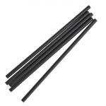 Fiesta Compostable Individually Wrapped Paper Straws Black (Pack of 250)