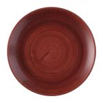 Churchill Stonecast Patina Evolve Coupe Plate Red Rust 219mm (Pack of 12)