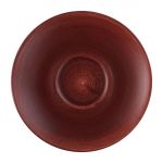 Churchill Stonecast Patina Cappuccino Saucer Red Rust 159mm (Pack of 12)