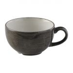 Churchill Stonecast Patina Cappuccino Cup Iron Black 227ml (Pack of 12)