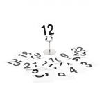 Olympia Plastic Table Numbers Inserts 1-25