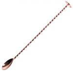 Bar Spoon Twisted Copper