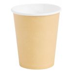 Fiesta Recyclable Coffee Cups Single Wall Kraft 225ml / 8oz