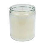 Star Light Clear Glass Candle Jars (Pack of 8)