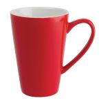 Olympia Cafe Latte Cup Red - 454ml 15.3fl oz (Box 12)