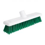 Jantex Soft Hygiene Broom Green 12in