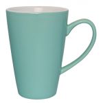 Olympia Cafe Latte Cup Aqua - 340ml 11.5fl oz (Box 12)