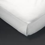 Mitre Comfort Percale Flat Sheets White