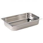 Vogue Stainless Steel 1/1 Gastronorm Tray 65mm