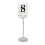 Olympia Stainless Steel Table Number Stand 205mm