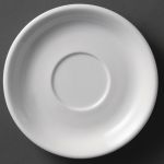 Olympia Whiteware Cappuccino Saucers 180mm (Pack of 12)