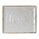 Steelite Craft Melamine Rectangular Platters White GN 1/2 (Pack of 3)
