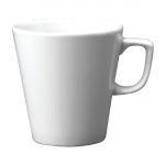 Churchill Plain Whiteware Cafe Latte Mugs 340ml (Pack of 12)