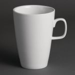 Olympia Whiteware Latte Mugs 400ml 14oz (Pack of 12)