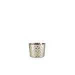 GenWare Stainless Steel Hammered Mini Serving Cup 8 x 5cm - Pack of 12