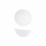 White Osaka Melamine Curved Bowl 14.4 x 14.1 x 7cm - Pack of 12