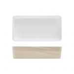 White Oak Tokyo Melamine Bento Outer Box 34.8 x 18 x 7.8cm - Pack of 3