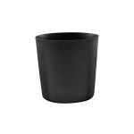 GenWare Metallic Black Serving Cup  8.5 x 8.5cm - Pack of 12