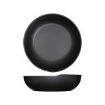 Black Copenhagen Melamine Bowl 28 x 7.5cm - Pack of 4