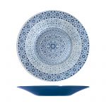 Blue Marrakesh Melamine Bowl 48 x 6cm