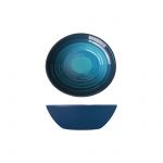 Azure Blue Atlantis Melamine Oval Bowl 23 x 20.5 x 7.5cm - Pack of 6