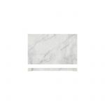 White Marble Agra Melamine GN1/3 Slab 32.5 x 17.6cm