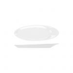 Opulence White Boston Melamine Oval Plate 30.5 x 11cm - Pack of 10