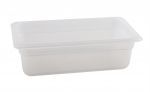 1/3 -Polypropylene GN Pan 100mm Clear - Pack of 6