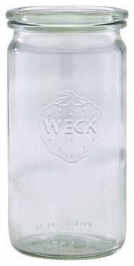 WECK Cylindrical Jar 34cl/12oz 6cm (Dia) - Pack of 12