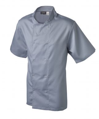 Basic Stud Jacket (Short Sleeve) Grey XL Size