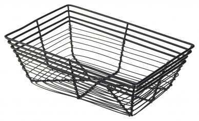 Wire Basket  Rectangular 23 x 15 x 7.5cm - Pack of 6