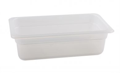 1/3 -Polypropylene GN Pan 150mm Clear - Pack of 6