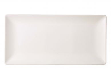 Luna Stoneware White Rectangular Plate 25 x 15cm/10 x 6