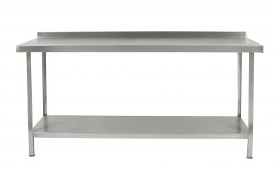 Stainless Steel Wall Table (600mm W x 600 D x 900 H)(Fully Assembled)