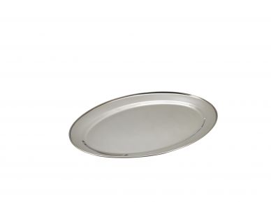 GenWare Stainless Steel Oval Flat 46cm/18