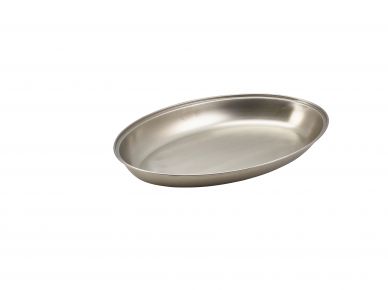 GenWare Stainless Steel Oval Vegetable Dish 17.5cm/7