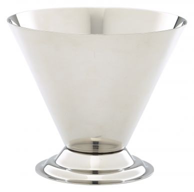 Stainless Steel Conical Sundae Cup - Pack of 12