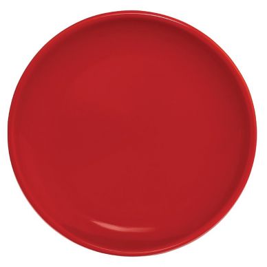 Olympia Cafe Coupe Plate Red - 250mm 10