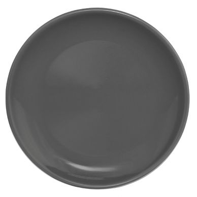 Olympia Cafe Coupe Plate Charcoal - 250mm 10