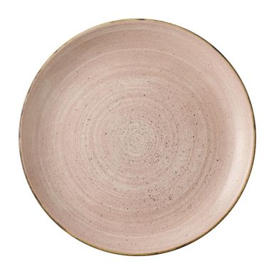 Churchill Stonecast Raw Terracotta Evolve Coupe Plate 286mm (Pack of 12)