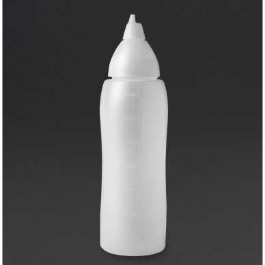 Araven Clear Non-Drip Sauce Bottle 26oz